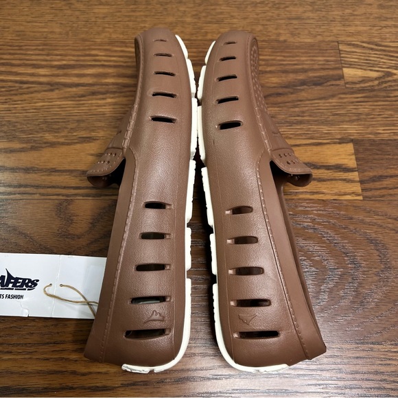 Floafers | Men's Country Club Driver | Driftwood Brown/Coconut Shoes size 9 - Picture 8 of 11